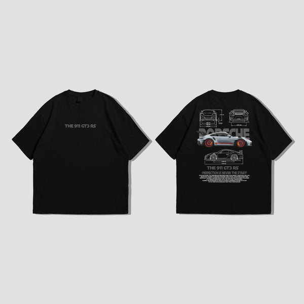 911 Porche  - Oversized Tshirt ParadiseZone