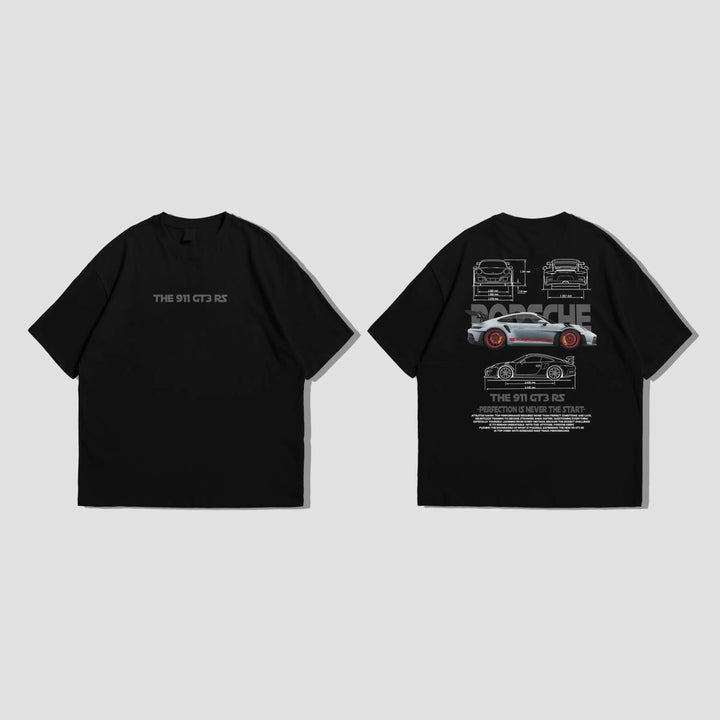 911 Porche  - Oversized Tshirt ParadiseZone