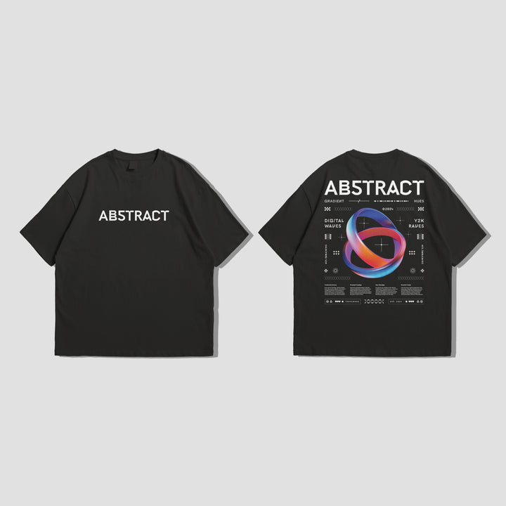 Abstract Oversized - Oversized Tshirt ParadiseZone