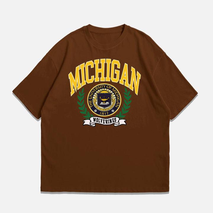 Michigan - Oversized Tshirt ParadiseZone