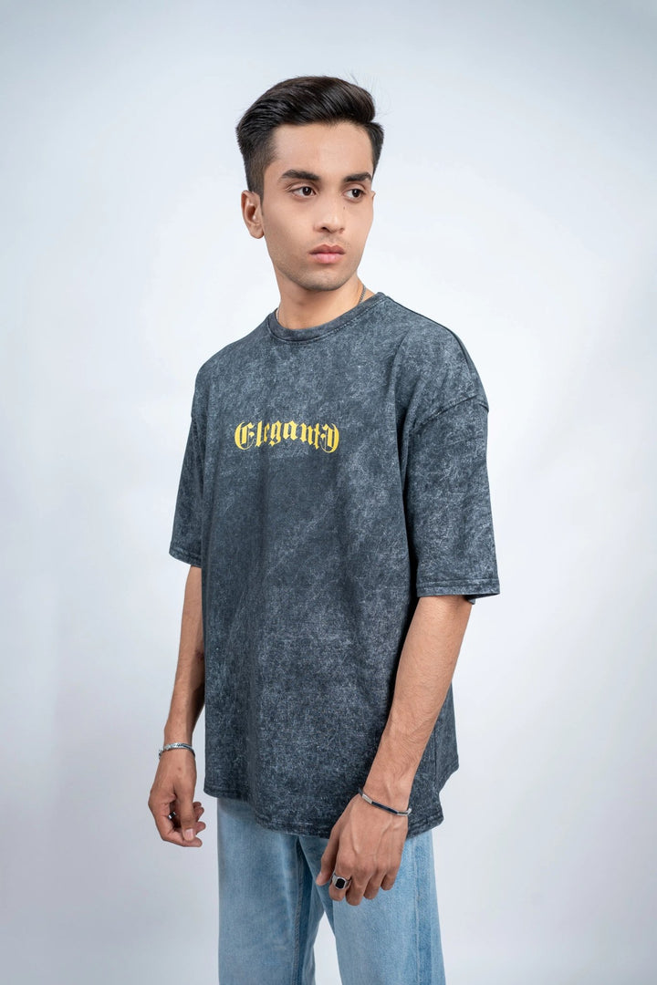 Eleganted Oversized Wash Tshirt - ParadiseZone