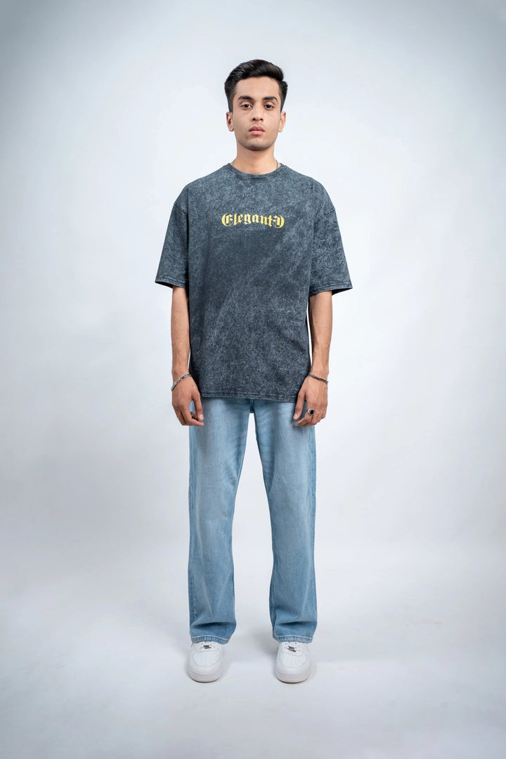 Eleganted Oversized Wash Tshirt - ParadiseZone