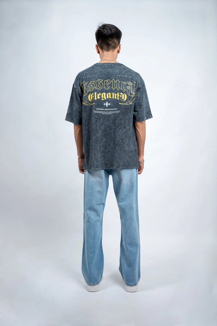 Eleganted Oversized Wash Tshirt - ParadiseZone