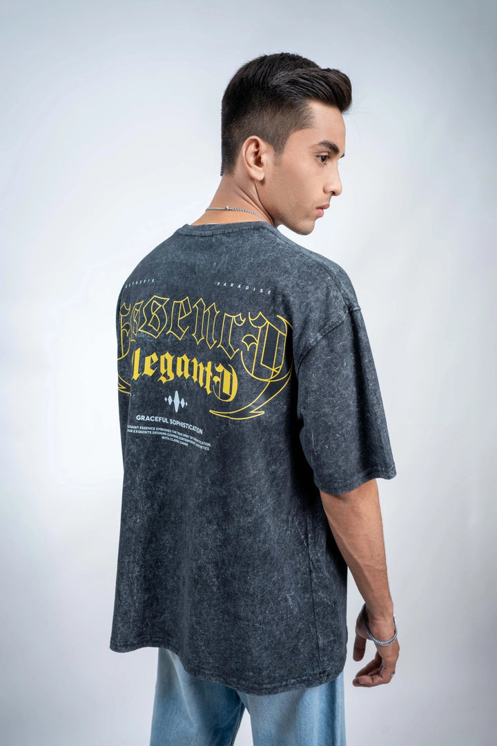 Eleganted Oversized Wash Tshirt - ParadiseZone