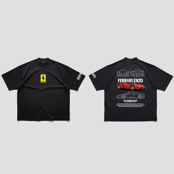 Ferrari Enzo Boxy-Fit T-shirt ParadiseZone