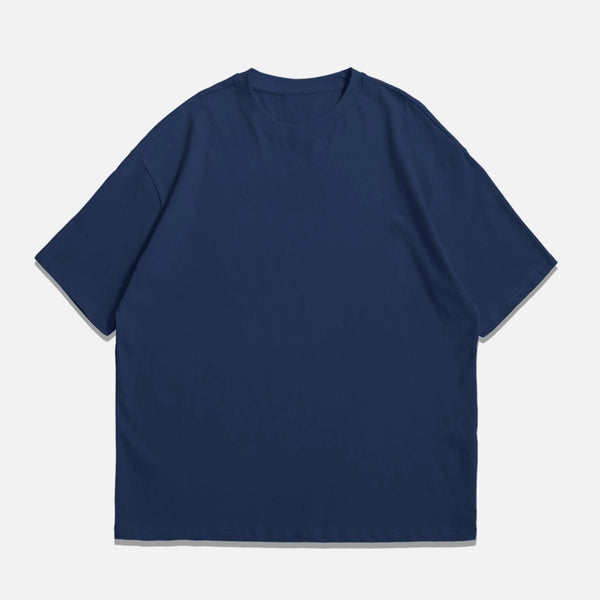 Navy Blue-Oversized T-Shirt ParadiseZone