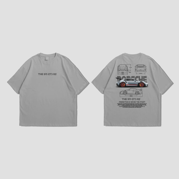 911 Porche  - Oversized Tshirt ParadiseZone