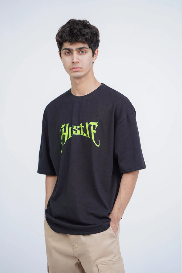 Hustle Oversized T-shirt - ParadiseZone