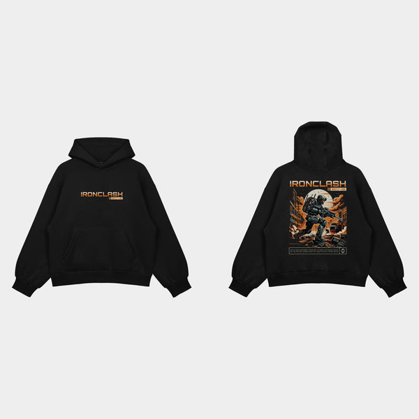 Iron Clash Oversized Hoodie ParadiseZone