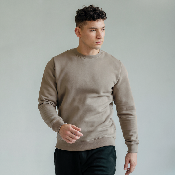 Khaki Regular-Fit Sweatshirt ParadiseZone