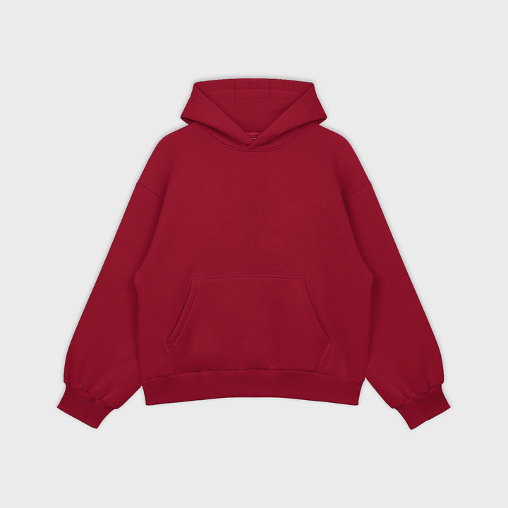 Maroon Oversized Hoddie ParadiseZone