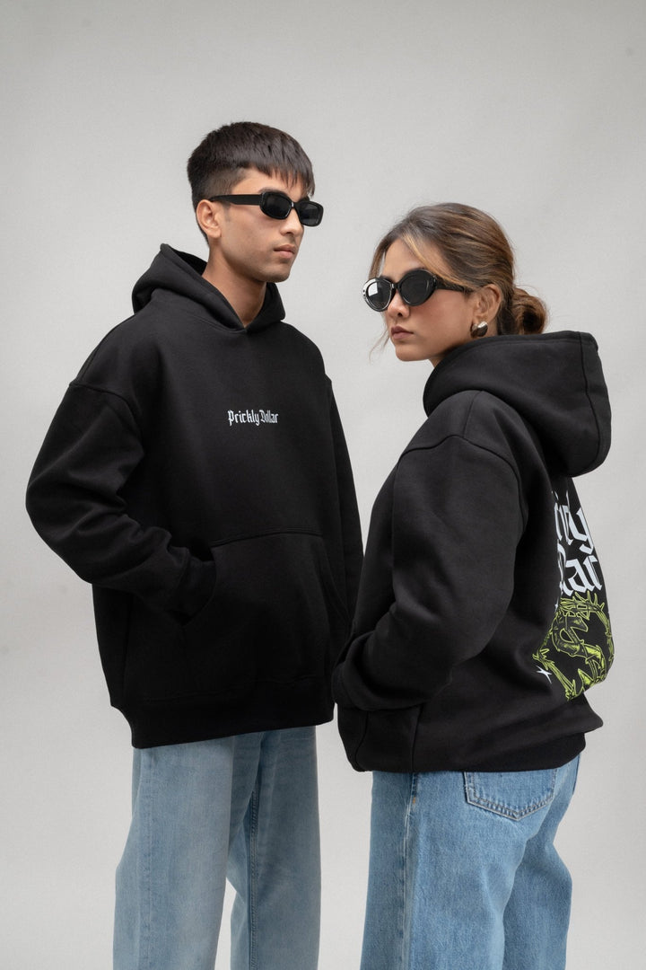 Prickly Dollar Oversized Hoodie - ParadiseZone