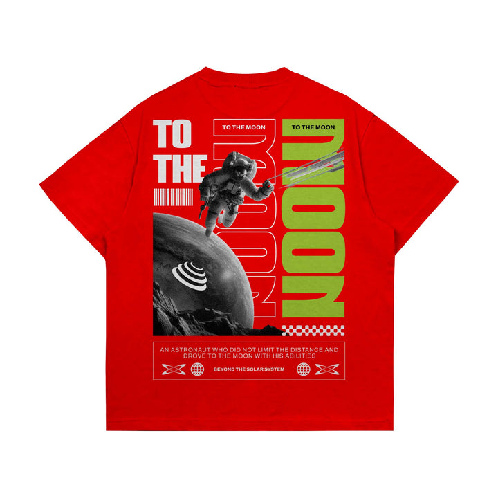 To The Moon - Oversized Tshirt ParadiseZone
