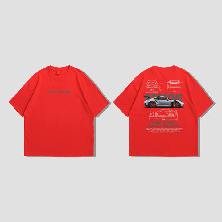 911 Porche  - Oversized Tshirt ParadiseZone