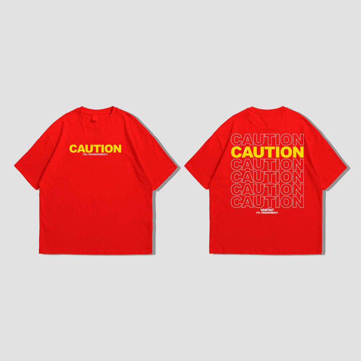 Caution - Oversized Tshirt ParadiseZone