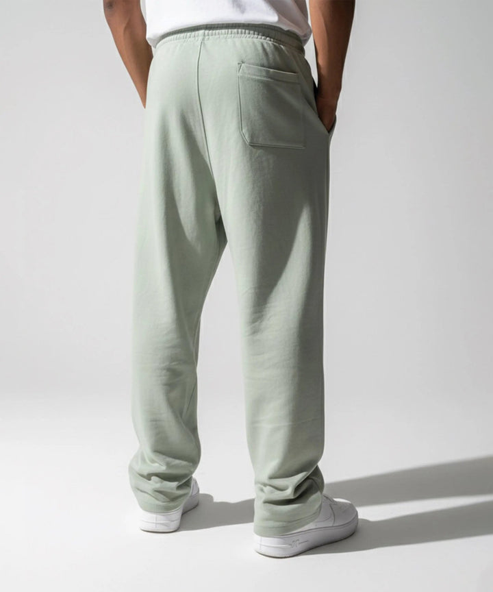 Sea Green Printed Baggy Trouser - ParadiseZone