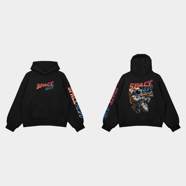 Space Hero Oversized Hoodie ParadiseZone