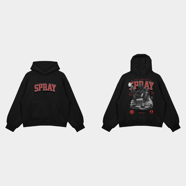 Spray Oversized Hoodie ParadiseZone