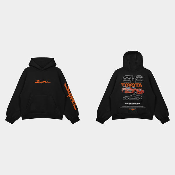 Toyota Supra Oversized Hoodie ParadiseZone