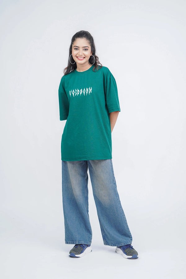 Void - Born Oversized T-shirt - ParadiseZone