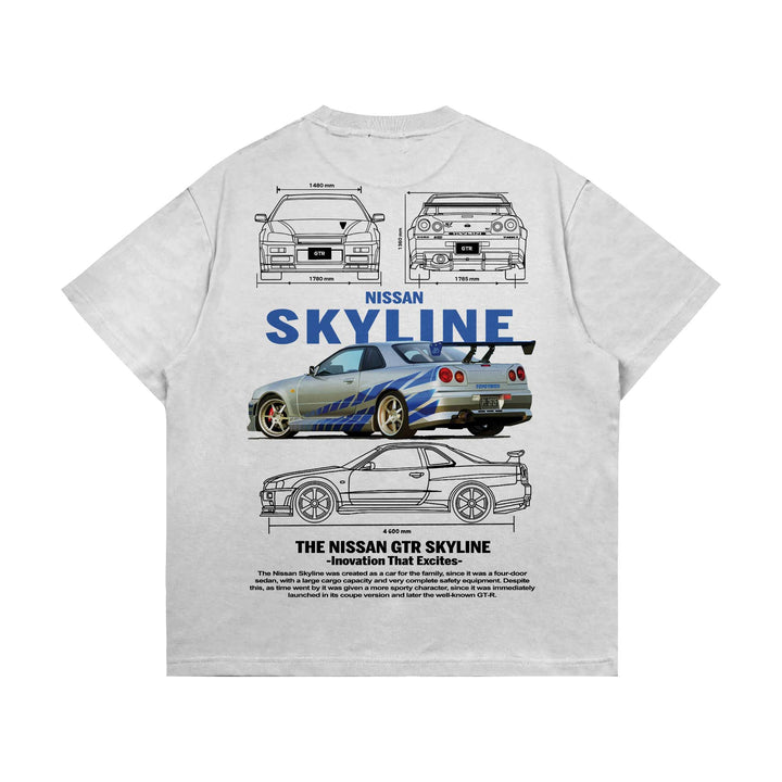 GTR SkyLine - Oversized T-shirt ParadiseZone