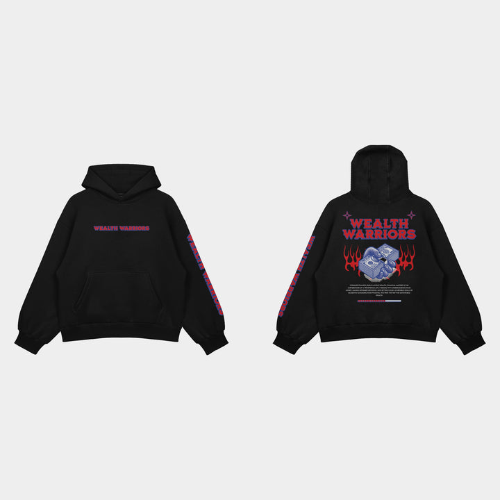 Wealth Warrior Oversized Hoodie ParadiseZone