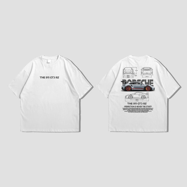 911 Porche  - Oversized Tshirt ParadiseZone