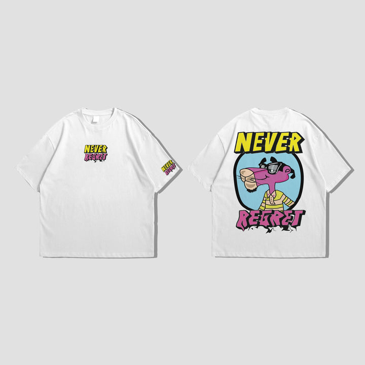 Never Regret - Oversized Tshirt ParadiseZone